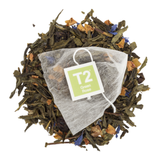 Green Rose Tea Bag Icon Tin 25 pack