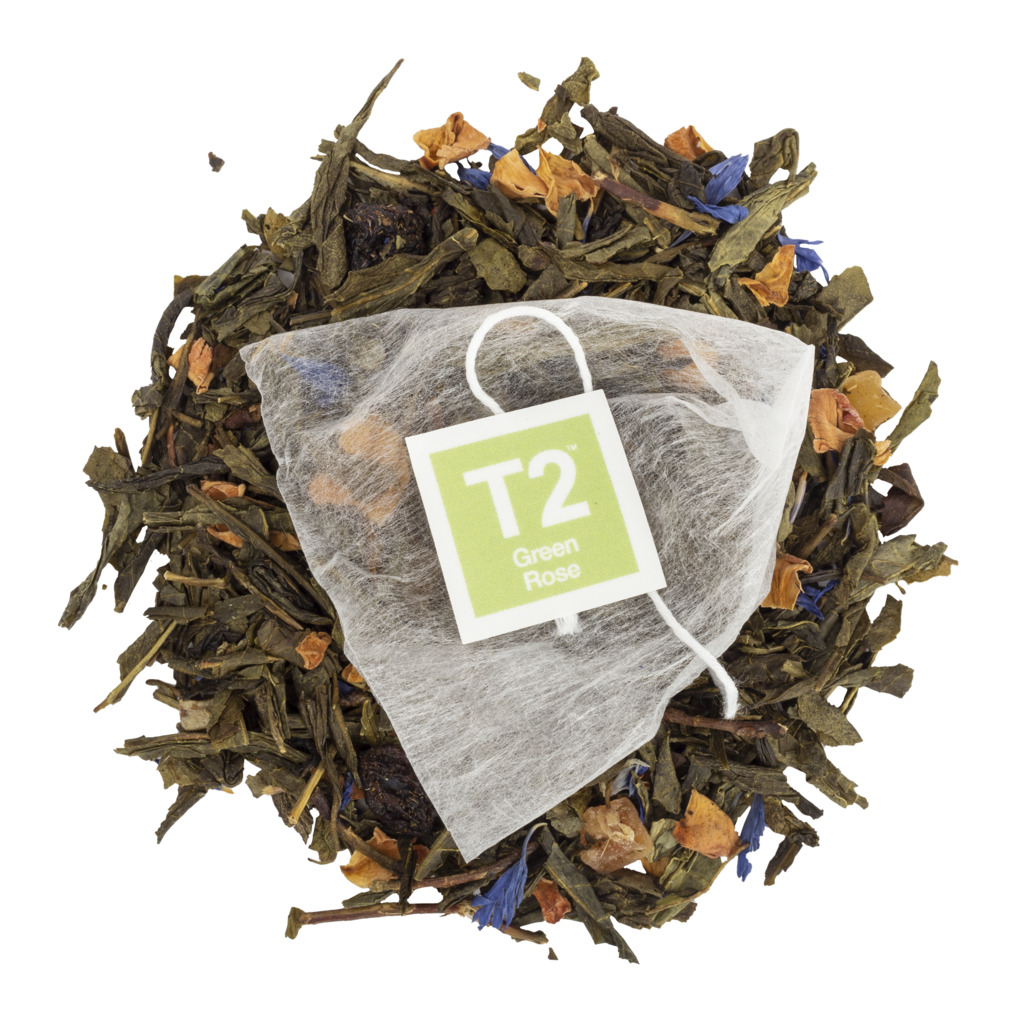 Green Rose Tea Bag Icon Tin 25 pack