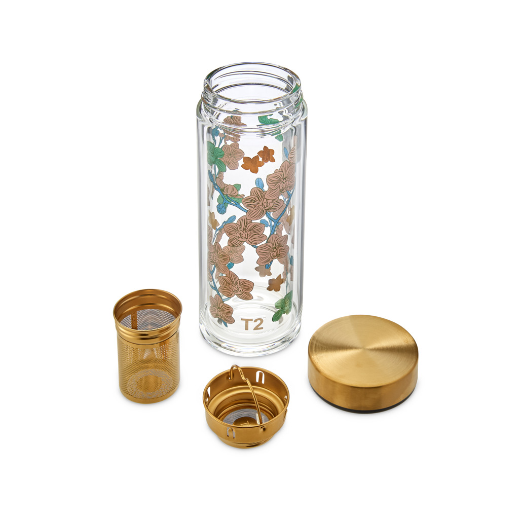 T2 Boxed Double Wall Glass Flask Enchanted image number 2