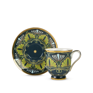 Toulouse Cup & Saucer Midnight