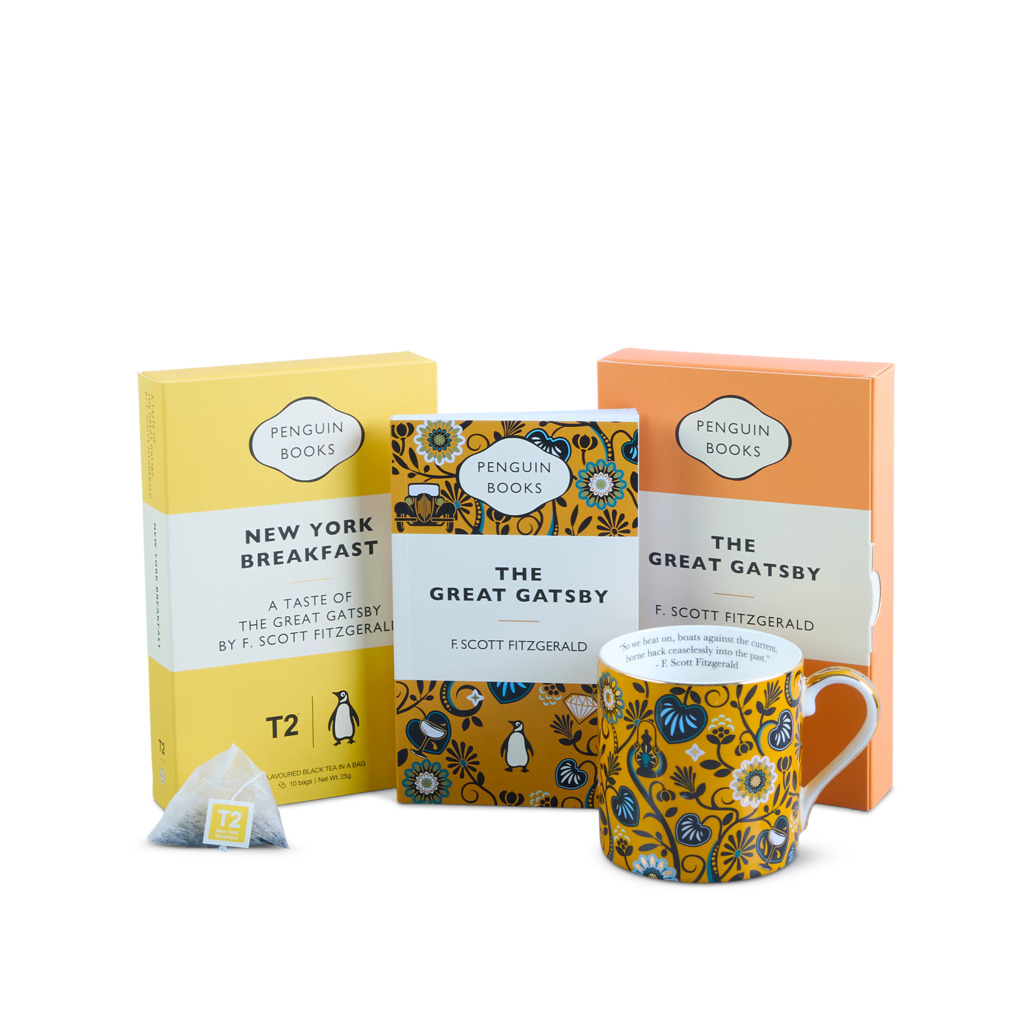 T2 x Penguin Books - Tea & Books: The Great Gatsby General Fiction Gift Pack image number 4