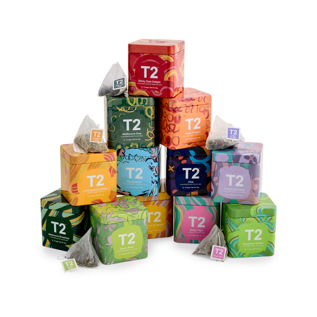 T2 A Year in Tea ギフト 120ティーパック　オーストラリア T2】T2テン・ティーバッグ・ギフトパック | aUs自然の愛Megumi