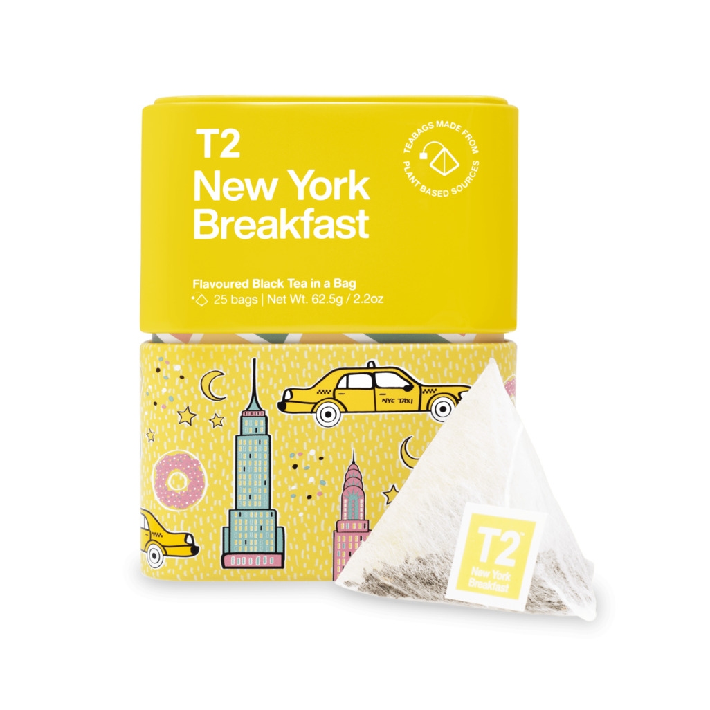 New York Breakfast Tea Bag Icon Tin 25 pack image number 0