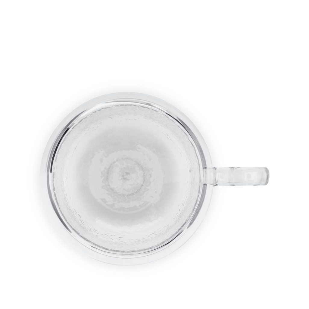 Hammered Glass Double Wall Mug image number 4