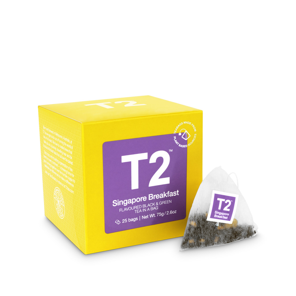 Singapore Breakfast Tea Bag Cube 25 pack image number 5