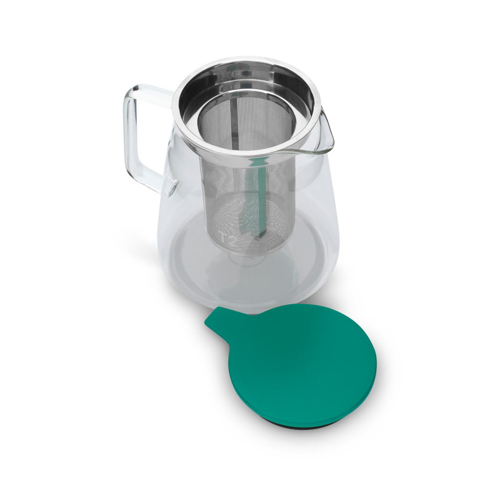 T2 Teaset Glass Aqua Teapot Large image number 5