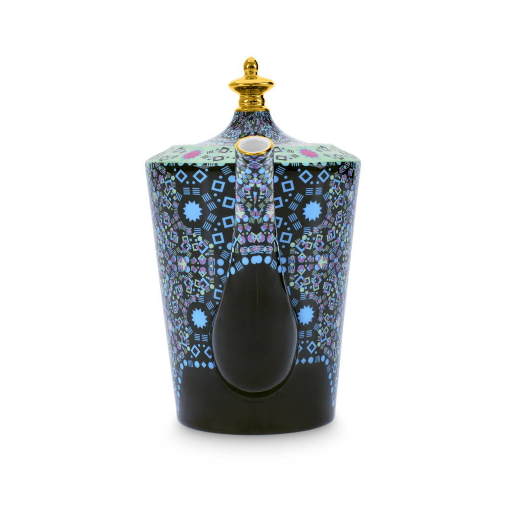 Moroccan Tealeidoscope Small Teapot Black image number 3
