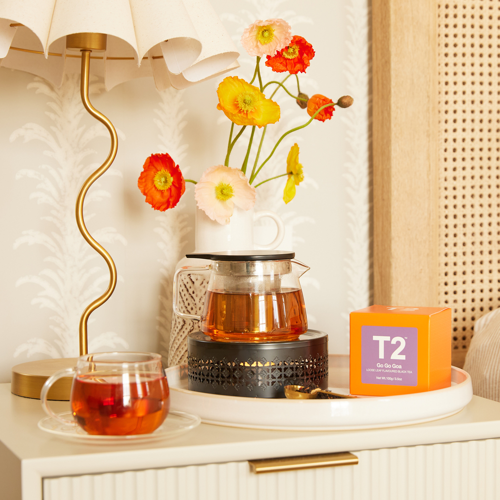 T2 Teaset Glass Small Teapot Black image number 3