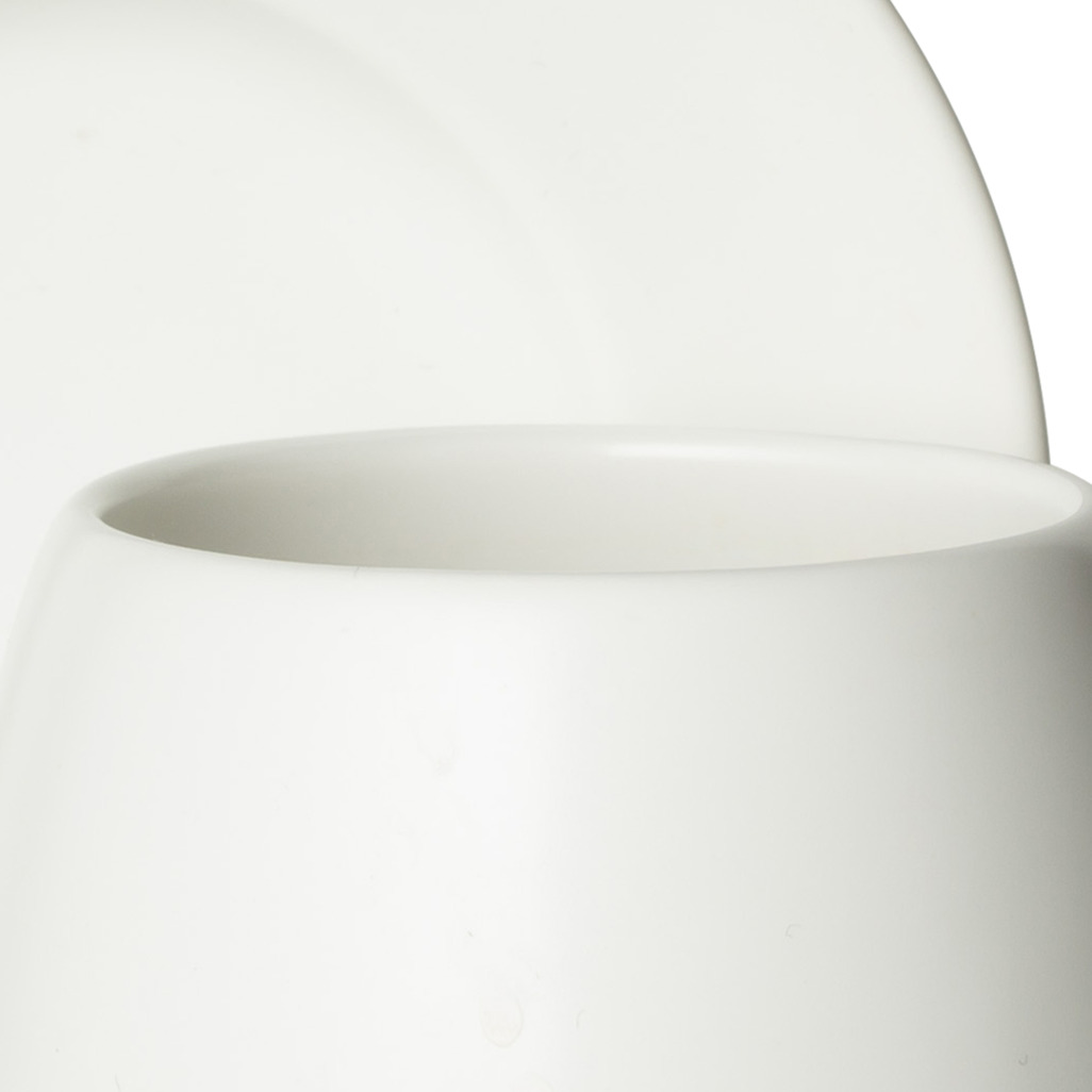 T2 Teaset Hugo Cup & Saucer White image number 2