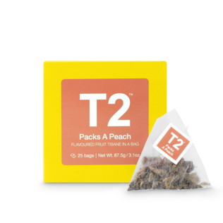 Packs A Peach Tea Bag Cube 25 pack