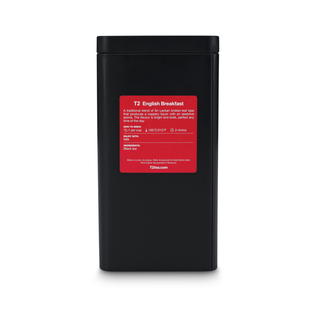 English Breakfast Tea Bag Tin 60 pack image number 3
