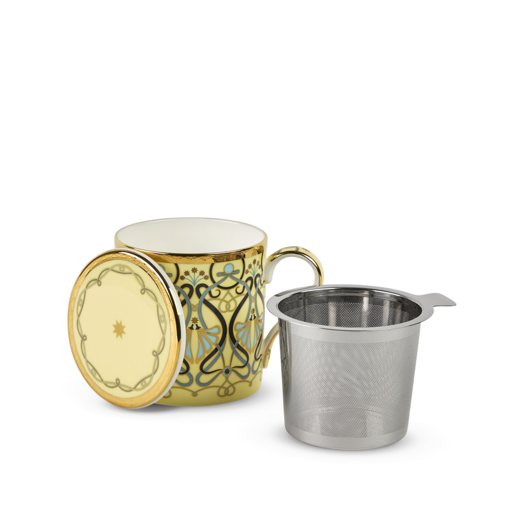 Boxed Toulouse Mug With Infuser Lemon image number 2