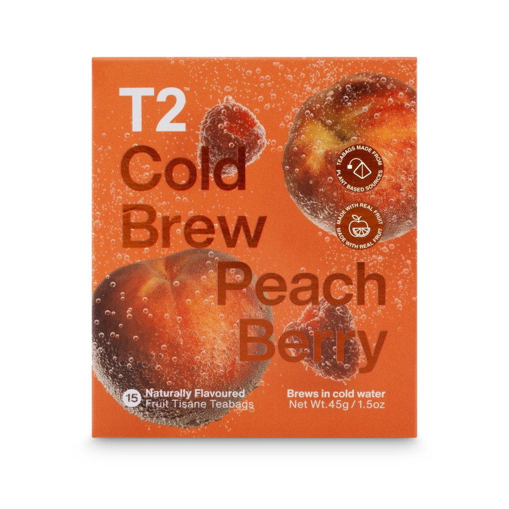 Peachberry Cold Brew Tea Bag Pack 15 pack image number 2