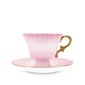 Ombre Opulence Cup & Saucer Pink image number 1