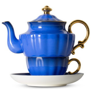 Ombre Opulence Tea For One Blue