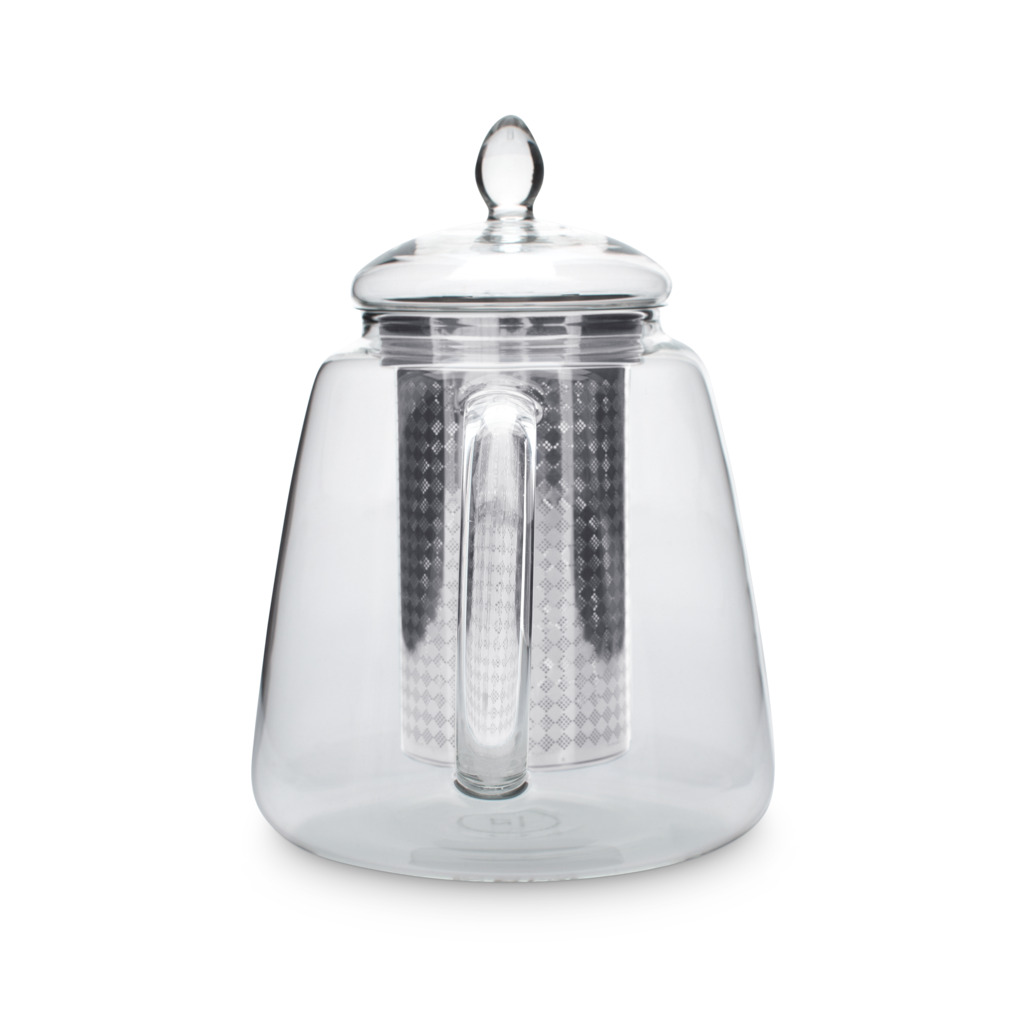 Classier Glassier Tall Glass Teapot image number 2