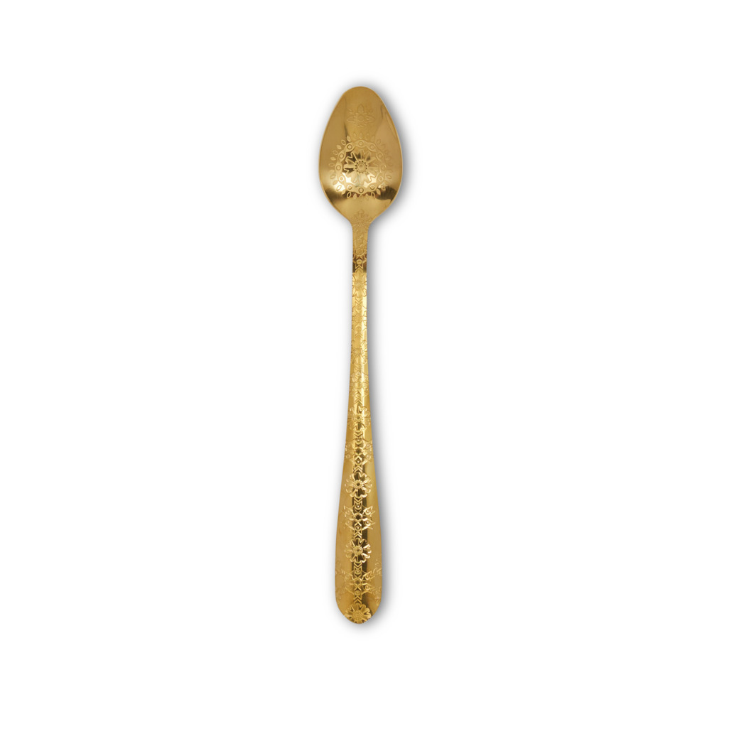 Euphoric Folk Teaspoon Gold image number 0