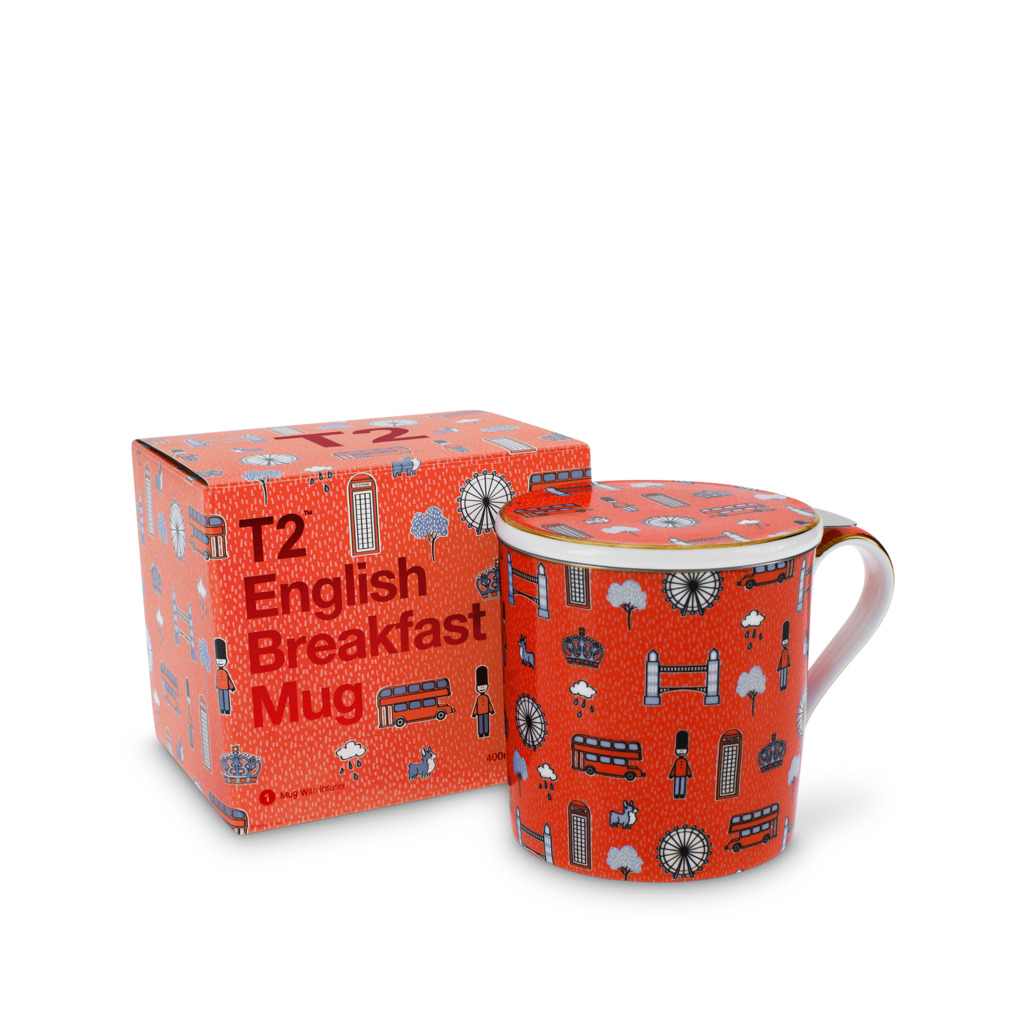 Iconic English Breakfast Mug with Infuser image number 0