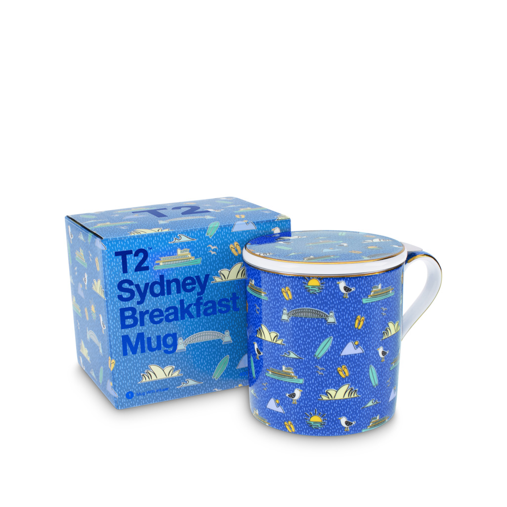 Boxed Iconic Sydney Breakfast Mug With Infuser image number 0