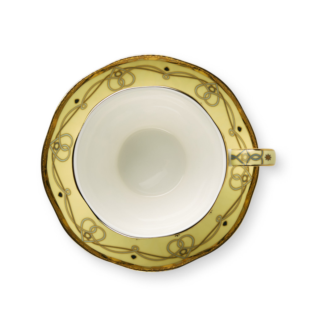 Toulouse Generous Cup & Saucer Lemon image number 3