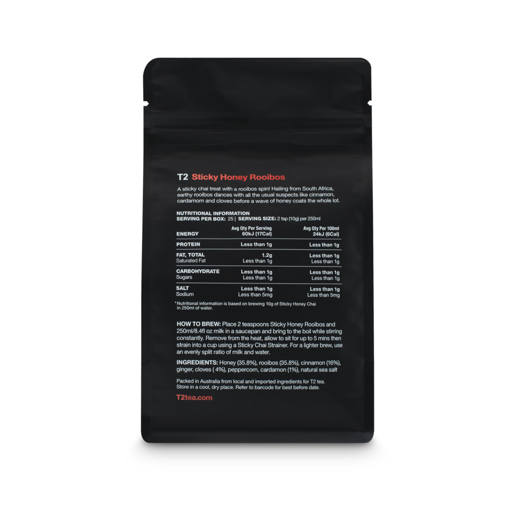 Sticky Honey Rooibos Loose Leaf Refill 250g image number 3