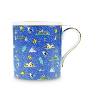 Boxed Iconic Sydney Breakfast Mug With Infuser