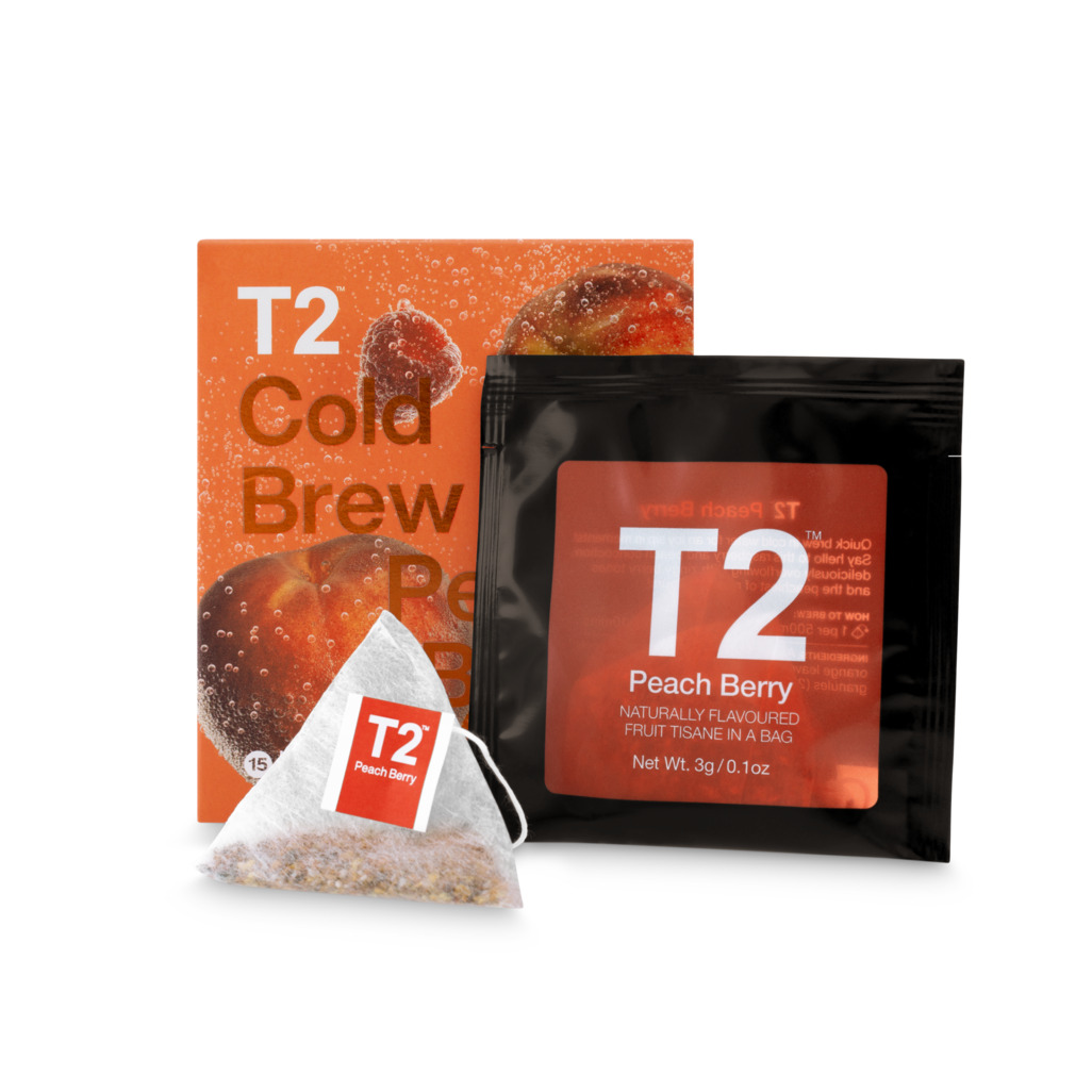 Peachberry Cold Brew Tea Bag Pack 15 pack image number 0