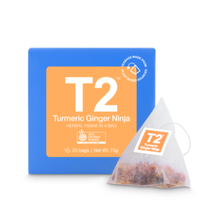 Turmeric Ginger Ninja Tea Bag Cube 25 pack