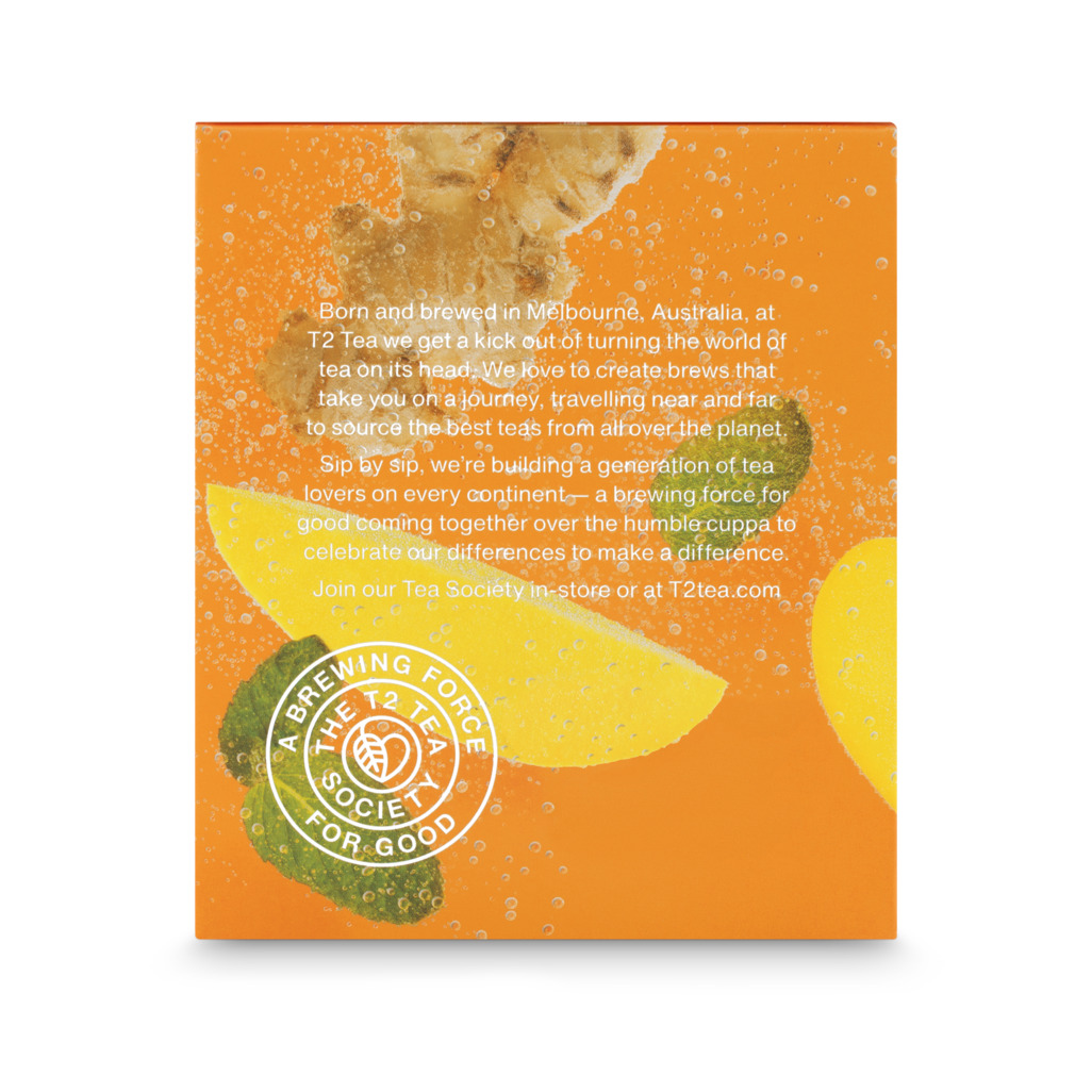 Mango Mint Cold Brew Tea Bag Pack 15 pack image number 3