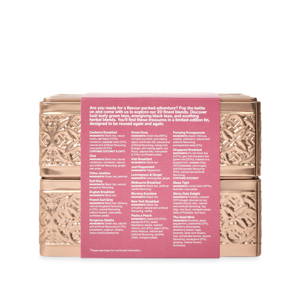 An Assortment For Adventurers Tea Bag Tin image number 2