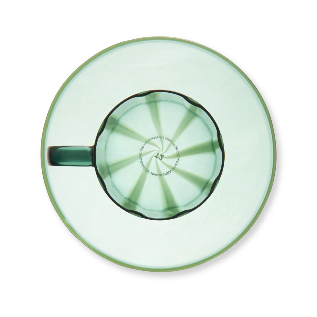 Mimi Cup & Saucer Green image number 3
