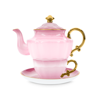 Ombre Opulence Tea For One Pink