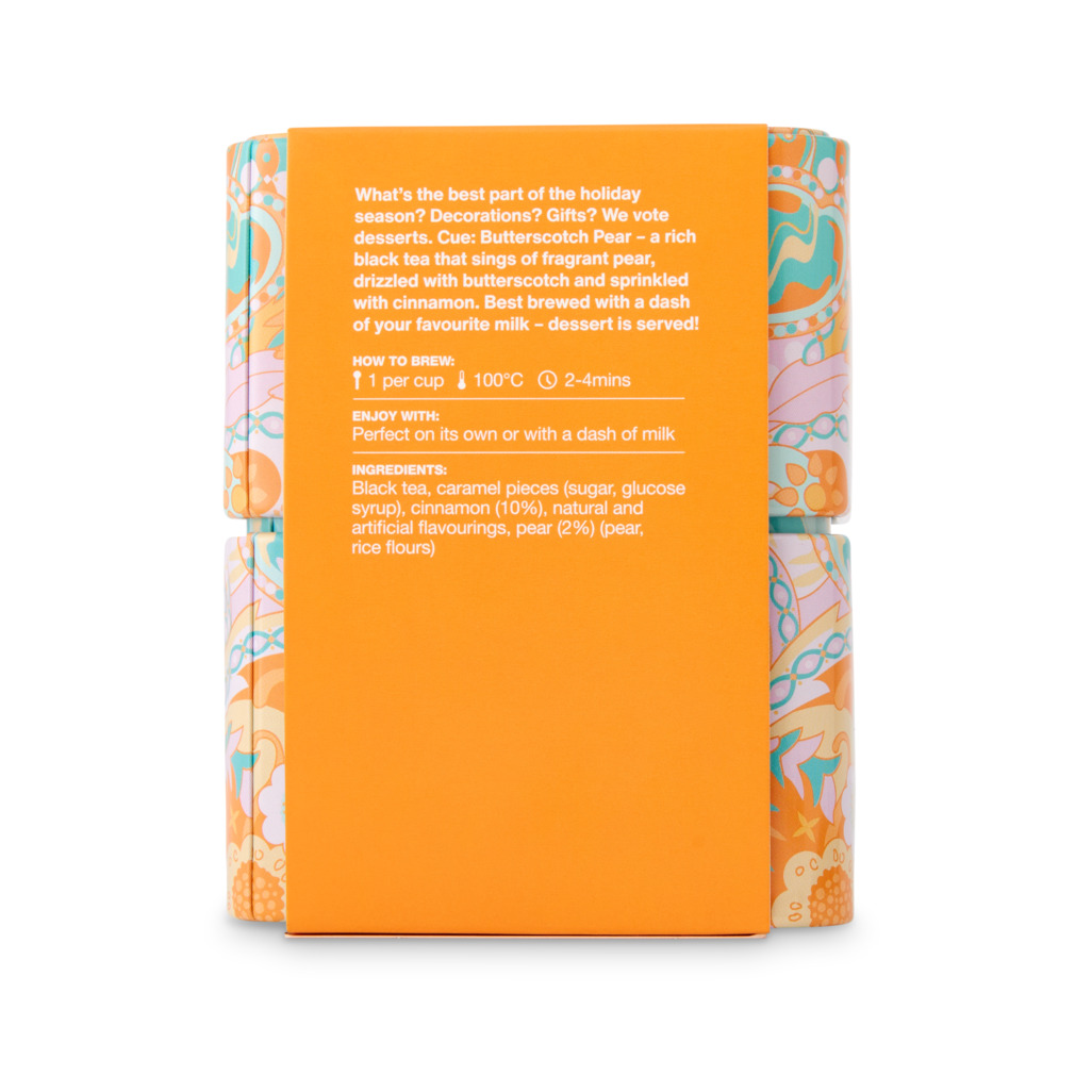 Pear & Butterscotch Loose Leaf Tin 100g image number 3