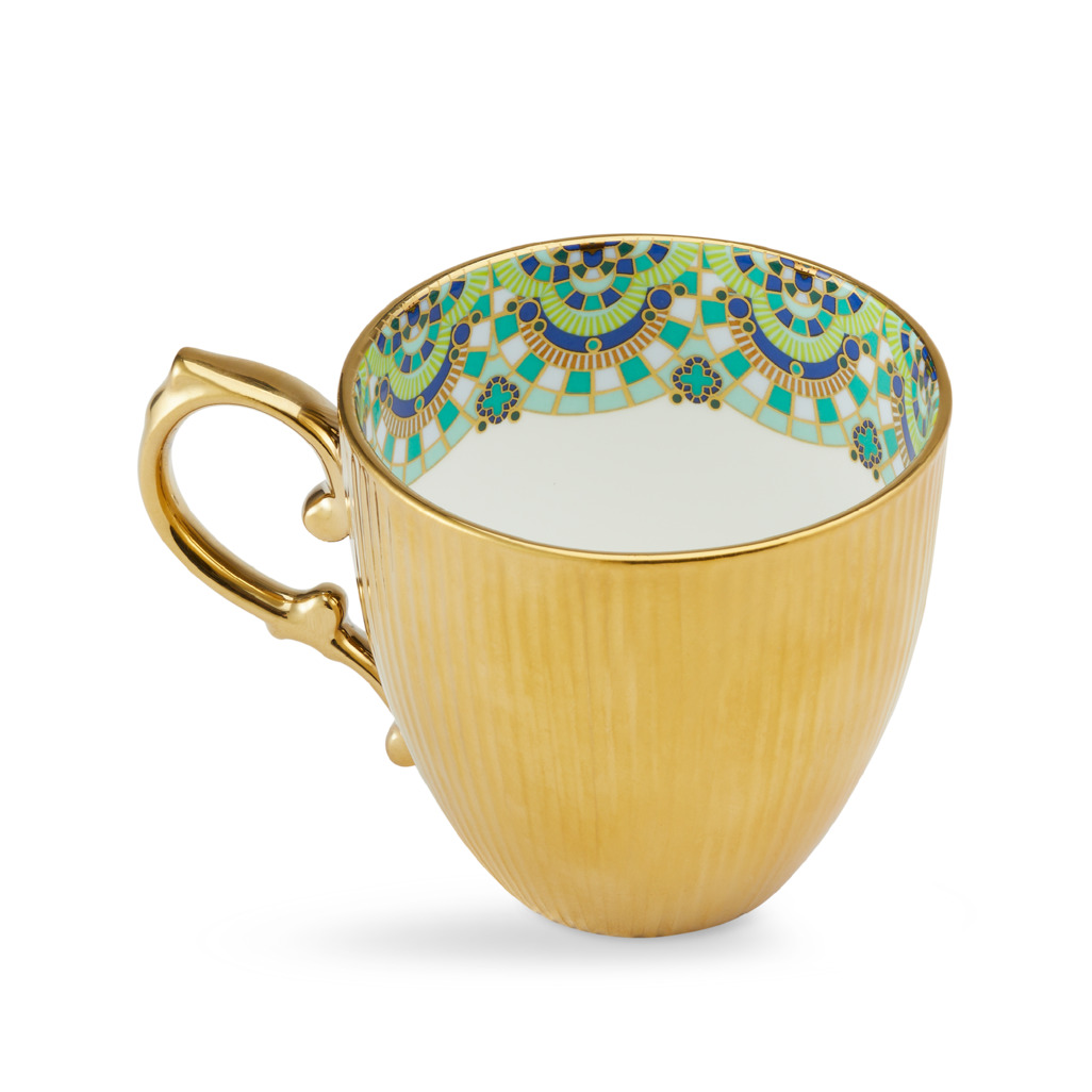 Palazzo Electroplated Pretty Mug Aqua image number 2