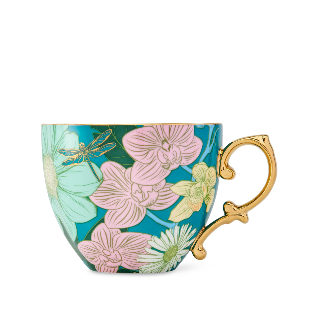 Enchanted Pretty Mug Turquoise image number 1