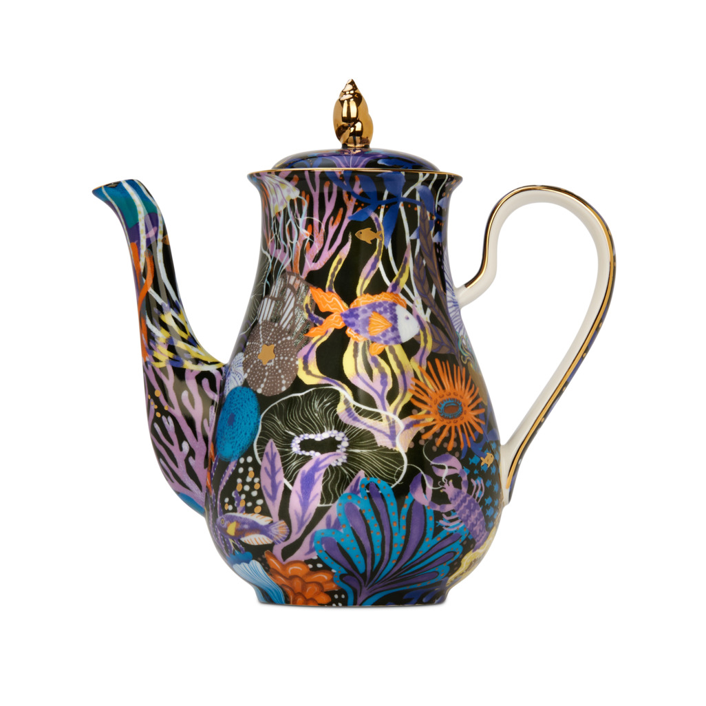 Deep Sea Darlings Teapot Tall Ocean Teapots T2 Australia