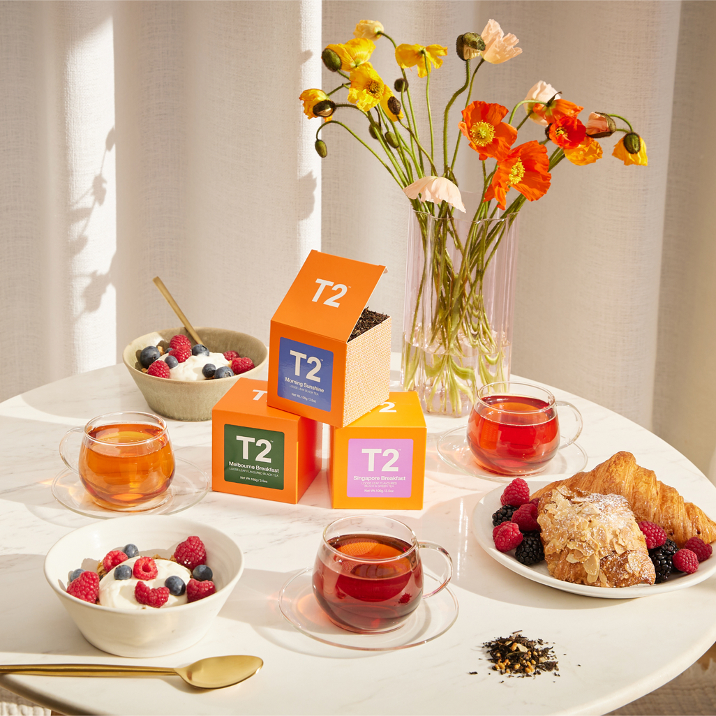 Singapore Breakfast Loose Leaf Cube 100g image number 6