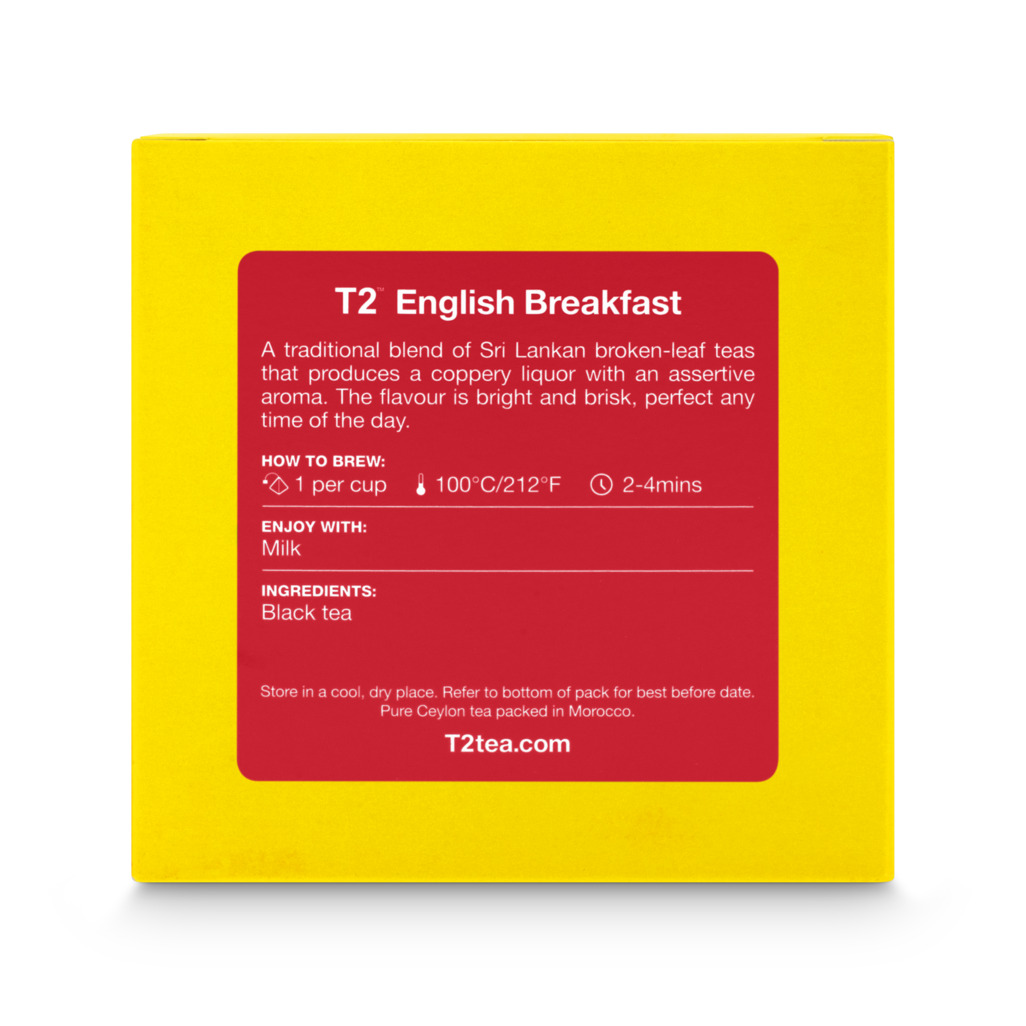 English Breakfast Tea Bag Cube 25 pack image number 3