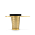 Basket Infuser Gold Matte Black Lid image number 0