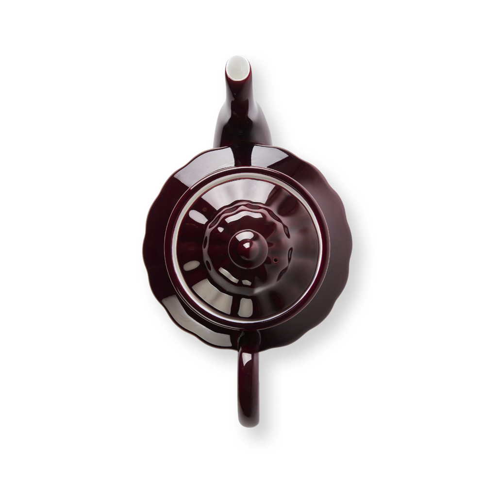 Ancora Teapot Burgundy image number 4