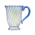 Valentina Glass Pretty Mug Blue image number 1