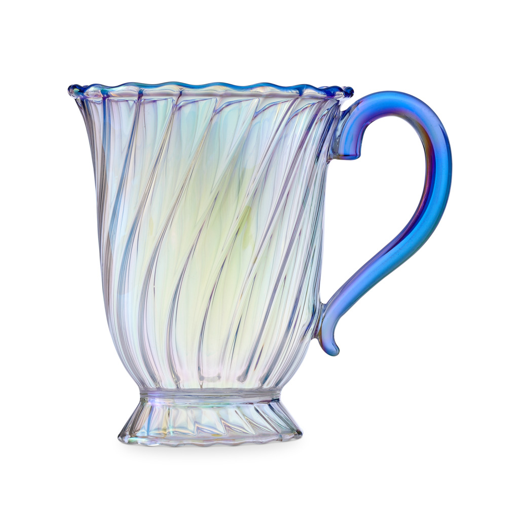 Valentina Glass Pretty Mug Blue image number 1