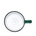 Colour Splice Glass Mug - Green/Blue image number 4