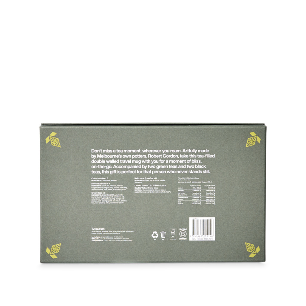 T2 X Robert Gordon - The Nomad Tea Bag Gift Pack image number 2