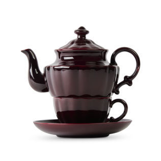 Ancora Tea For One Burgundy
