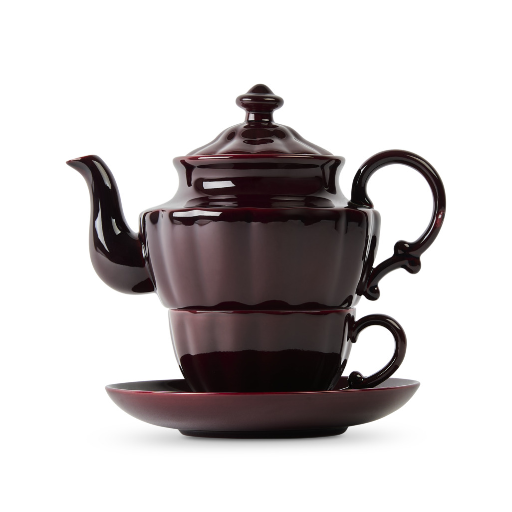 Ancora Tea For One Burgundy image number 0