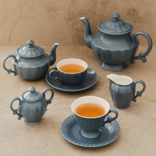 Ancora Sugar Bowl Blue