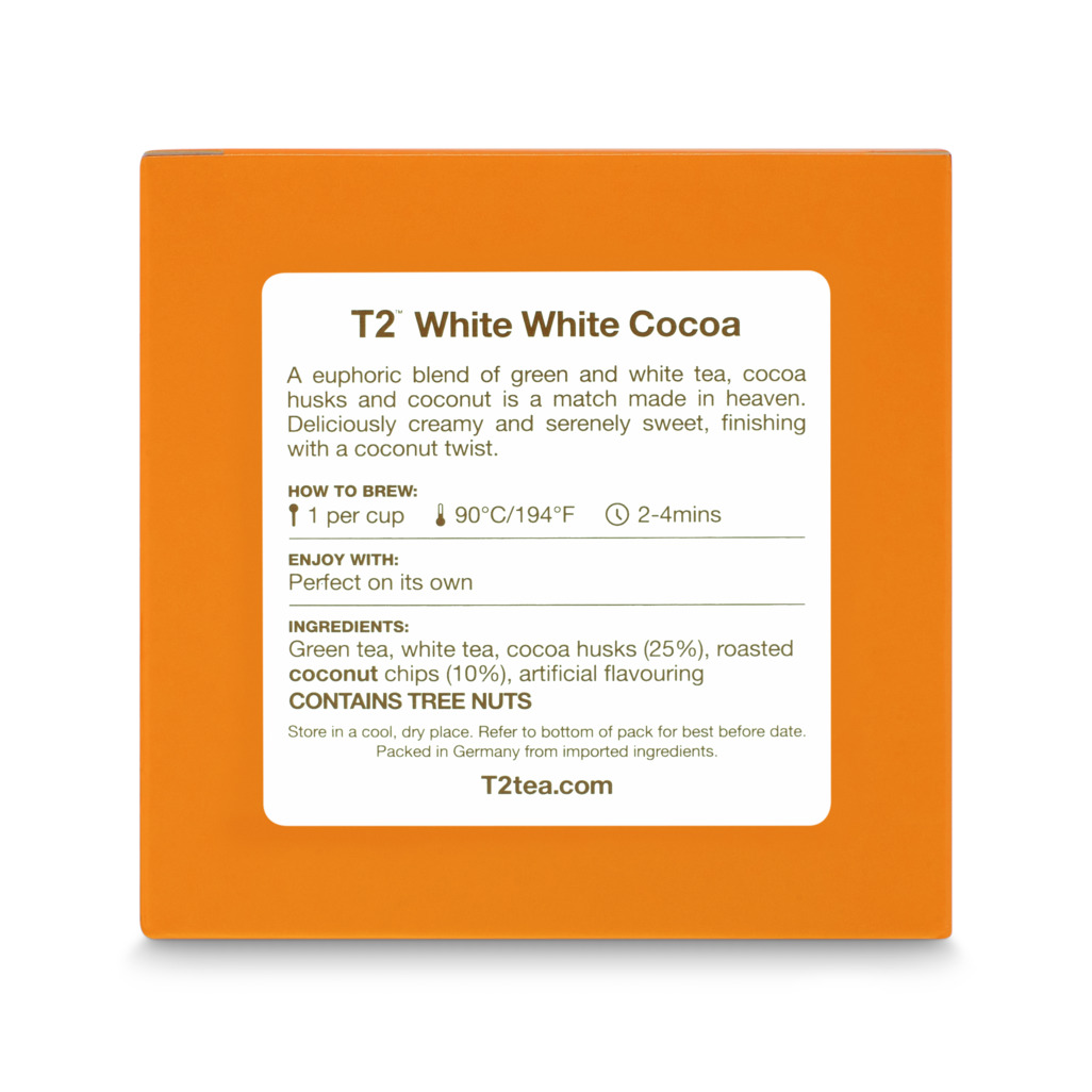 White White Cocoa Loose Leaf Cube 100g image number 3