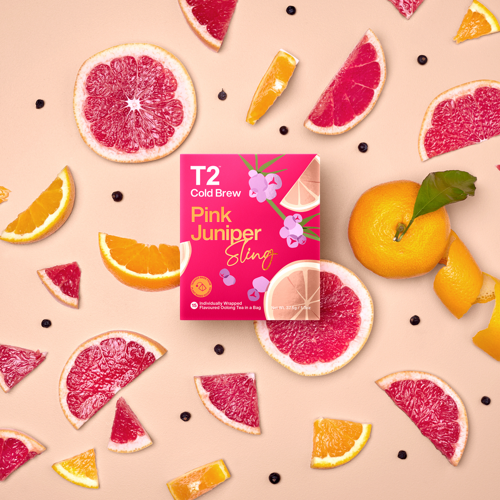 Pink Juniper Sling Cold Brew Tea Bag 15 pack image number 4