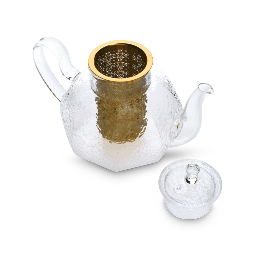 Hammered Glass Teapot image number 5